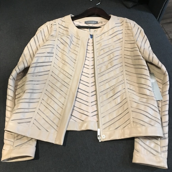 NWT Bagatelle Pink Faux Leather Netted Moto Jacket - Picture 2 of 7